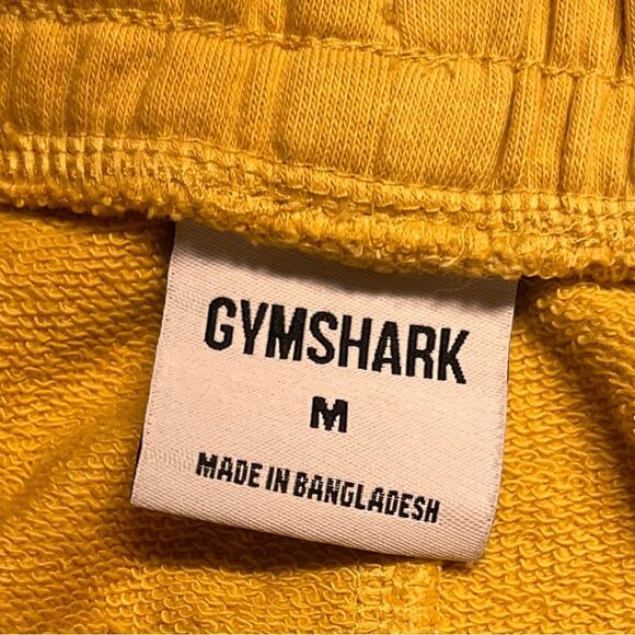 Gymshark Yellow Legacy Graphic Short Sz M - Picture 5 of 9